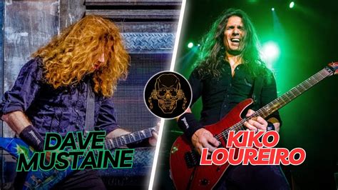 Um Encontro Épico Kiko Loureiro e Dave Mustaine em uma Jam Incrível