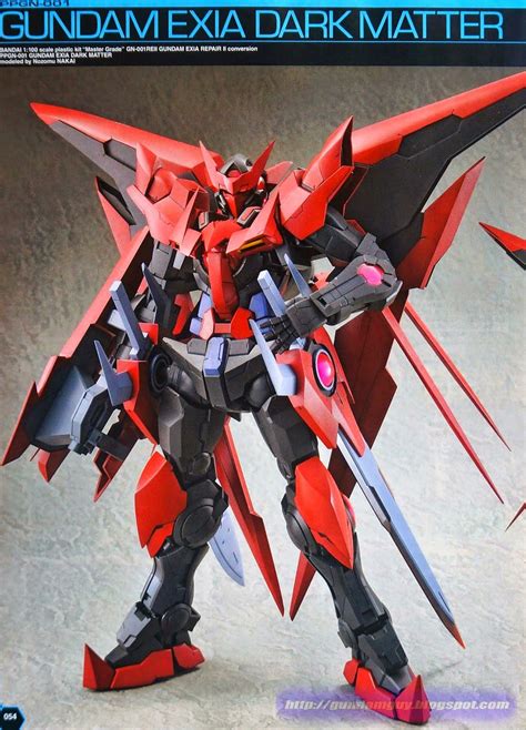 1/100 PPGN-001 Gundam Exia Dark Matter - Custom Build Gundam Exia ...