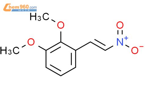 37630 20 923 二甲氧基 B 硝基苯乙烯cas号37630 20 923 二甲氧基 B 硝基苯乙烯中英文名分子式结构式