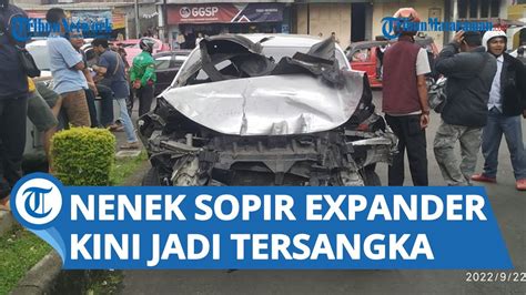 Nasib Nenek Eh Pengemudi Xpander Yang Tabrak Angkot Di Sukabumi Kini