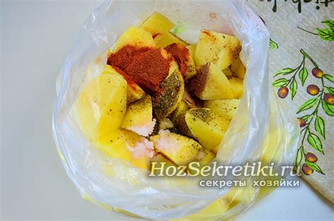 Картошка в микроволновке в целлофановом пакете - простой рецепт с фото ...