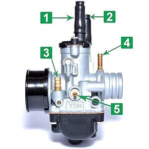 Amazon Fr Easyboost Carburateur 21 Mm Type PHBG Pour Starter Manuel