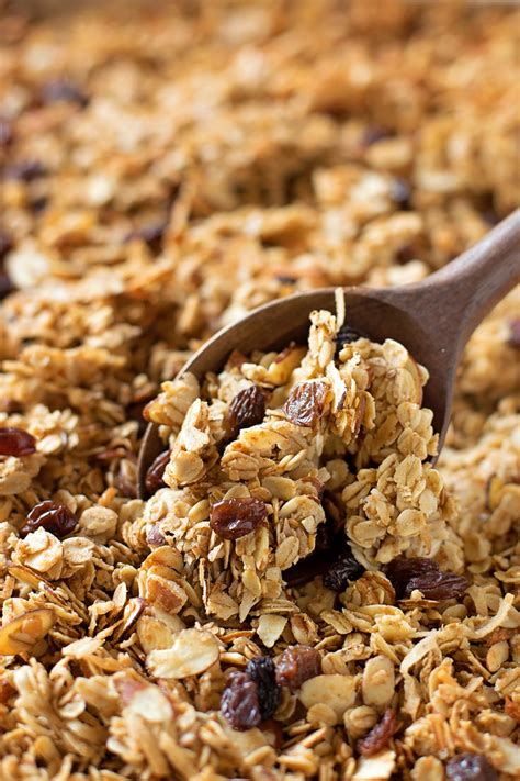 Chunky Homemade Granola Life Made Simple