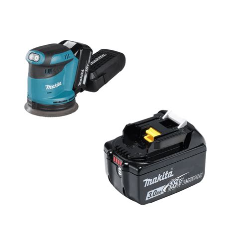 Makita Dbo Z Bl V Mm Cordless Orbital Sander V Bl