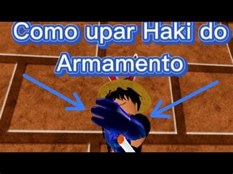 Como Upar Seu Haki Do Armamento No Blox Fruit YouTube