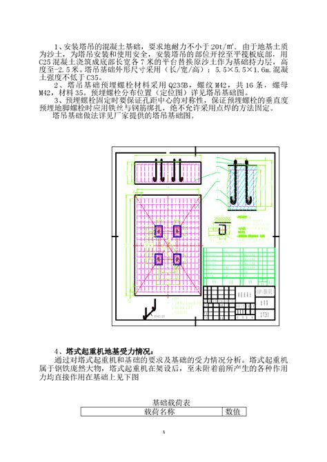 校园工程qtz63塔吊安拆方案（附图表）施工方案大全土木在线