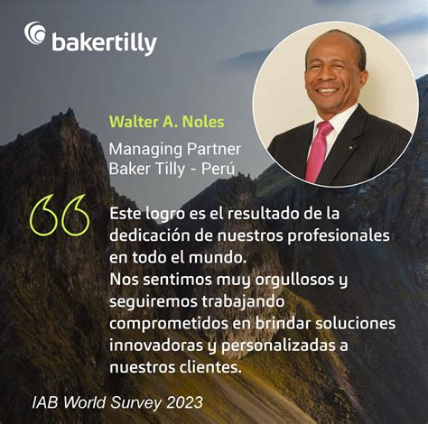 Crecimiento Record De Baker Tilly En El Mundo