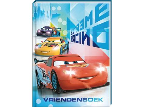 Vriendenboek Disney Cars 3 DiscountOffice Be