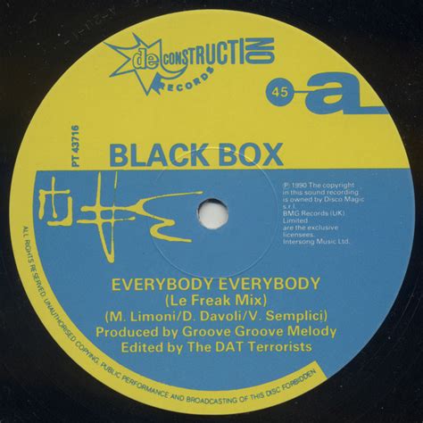 Black Box Everybody Everybody Underground Knowledge