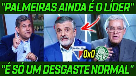 COMENTARISTAS MANDAM A REAL SOBRE O PALMEIRAS É CANSAÇO NATURAL