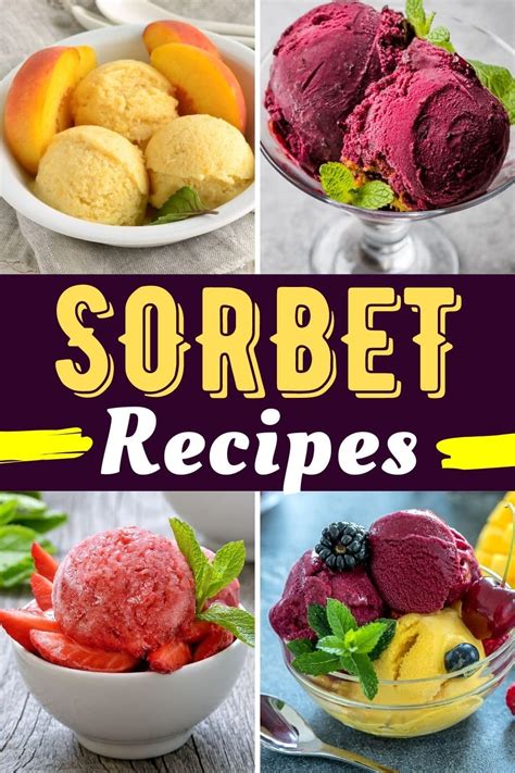 Top 10 Sorbet Recipes We Can't Get Enough Of - Insanely Good