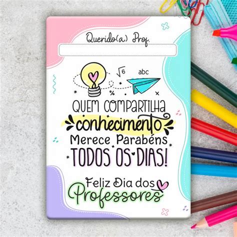 Cartao Feliz Dia Dos Professores