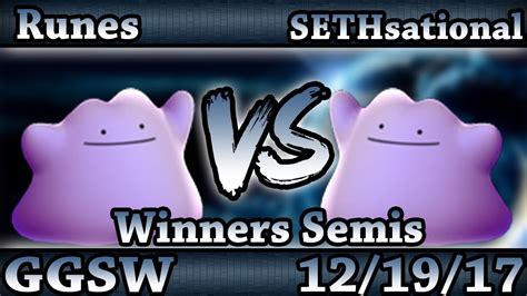 GGSW 63 Runes C Falcon Vs SETHsational C Falcon Smash Wii U