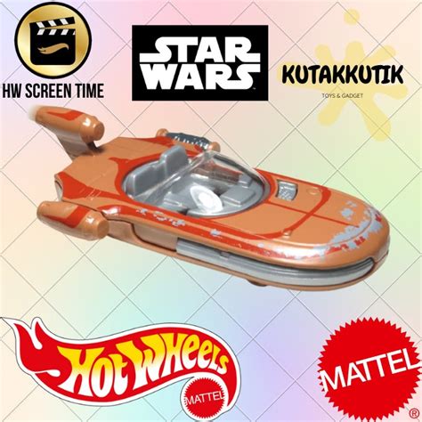 Jual Hot Wheels X Landspeeder Star Wars Hw Screen Time Shopee