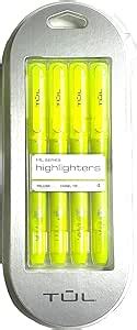 Amazon.com : TUL - Highlighters - Highlighter Fine Tip, Yellow : Office Products