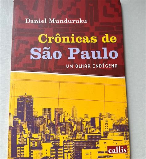 Crônicas de São Paulo Um Olhar Indígena Livro Usado 81243348 enjoei