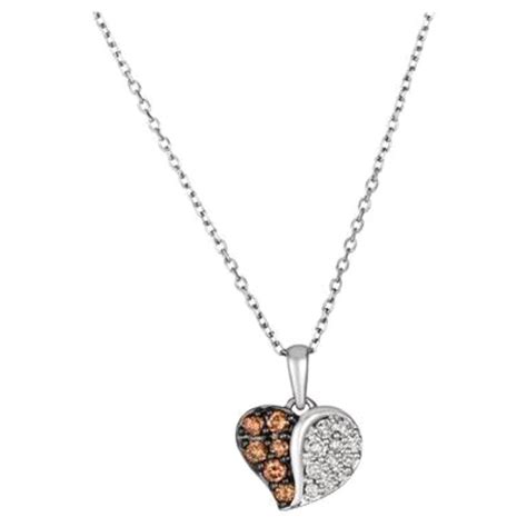 Le Vian Pendant Featuring Chocolate Quartz Nude Diamonds Set In K For