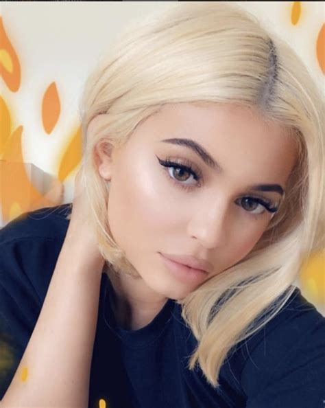 Kylie Jenner Blonde Hair Photos Lynwood Eddy