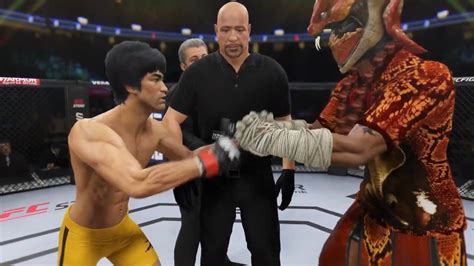 Bruce Lee Vs Man Serpent Ea Sports Ufc Youtube