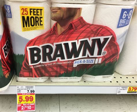 Brawny Paper Towels As Low As At Kroger Per Single Roll