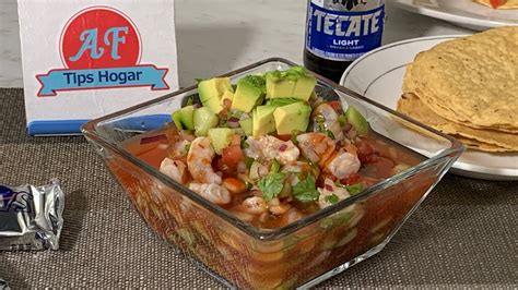 Ceviche De Camar N Estilo Sinaloa Youtube