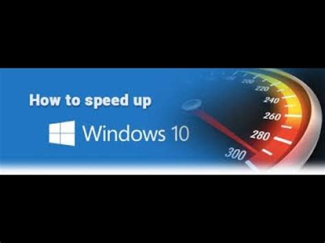 How To Speed Up Windows 10 Pro Performance Tutorial YouTube