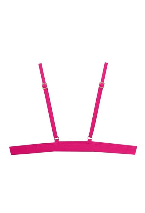 Bralette Neon Pink Bikini Top Banka Panka L Pink Artofit