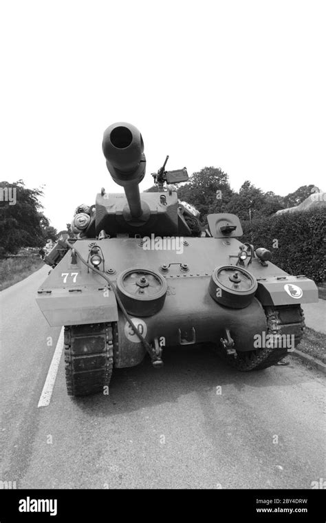 World War 2 Tank Stock Photo - Alamy