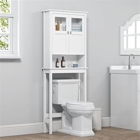 Spirich Home Bathroom Cabinet Over The Toilet Bathroom Storage Cabinet