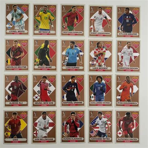 Panini Fifa World Cup Qatar Wm Alle Extra Sticker Bronze Set