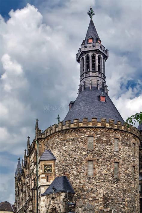 Aachen Rathaus City Hall Germany Stock Photo Image Of Historical