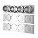 Amazon Hefantu Magnetic Spice Rack Wall Mount Stainless Steel