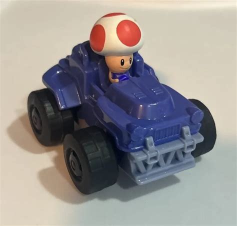 Super Mario Bros Movie Toad Kart Mcdonald S Happy Meal Jouet