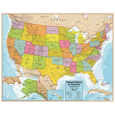 map of usa with names 4