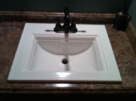 Kohler Bathroom Memoirs Self Rimming Bathroom Sink In White K 2337 4…