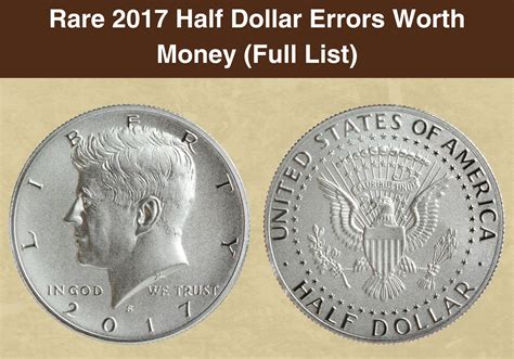 Most Valuable Kennedy Half Dollar Coins Worth Money With Pictures