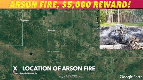 Update 5000 Reward Offered In Northern Minnesota Arson Fire Youtube