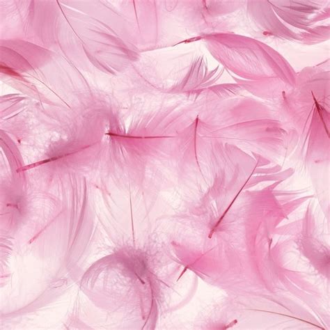 Glamour Girl Feathers 12 X 12 Paper Feather Wallpaper Pink Pink Feathers