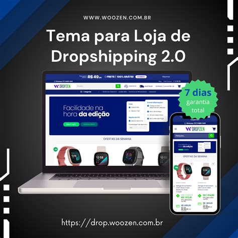 Loja Pronta Para Dropshipping E Produtos F Sicos Dropzen Woozen