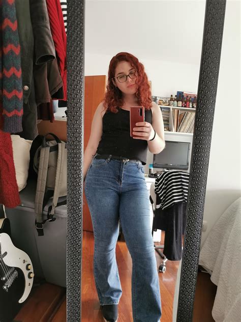 I thought flare pants wouldn't fit me right, yet they did and I love it