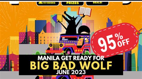 Big Bad Wolf Books Returns To Manila For Another Exciting Book Sale