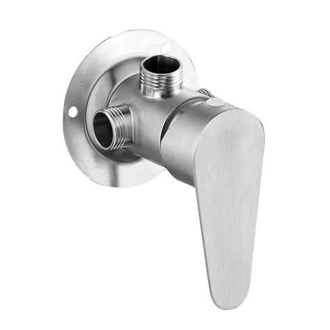 Jual SUS304 Stainless Steel Surface Mounted Shower Faucet Hot And Cold Switch Toilet Bathroom