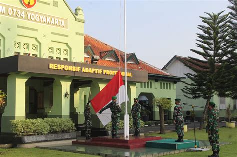 Pupuk Dan Tanamkan Jiwa Patriotisme Kodim 0734 Kota Yogya Gelar