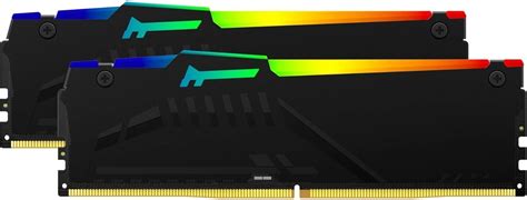 Kingston FURY Beast RGB 32GB 16GB X2 DDR5 Non ECC Desktop Memory Kit