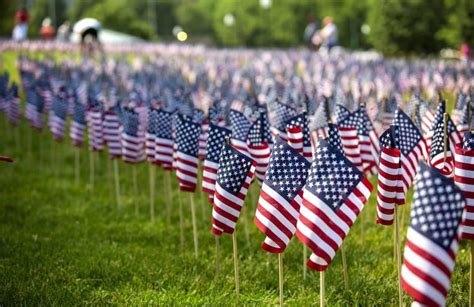 Photos Full Flag Garden Returns To Boston Common For Memorial Day