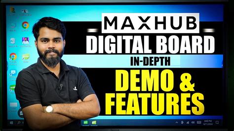 MaxHub Digital Board Complete Demo In Hindi MaxHub Smart Board