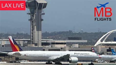 LAX LIVE LAX AIRPORT LAX Plane Spotting In Action Airport