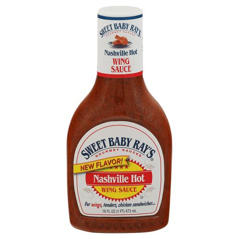 Sweet Baby Ray S Wing Sauce Nashville Hot Fl Oz Delivery Or Pickup Near Me Instacart
