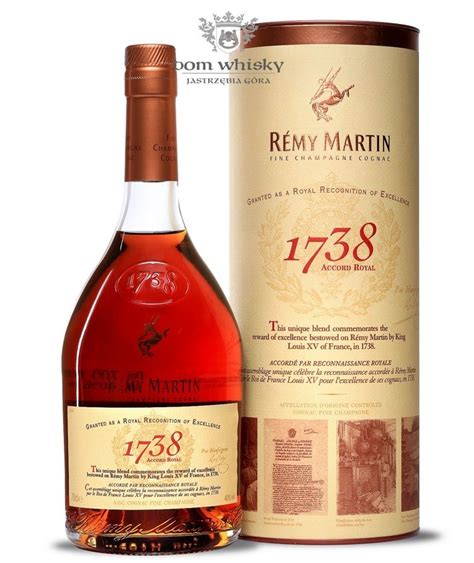 Cognac Remy Martin 1738 Accord Royal 40 07l Dom Whisky