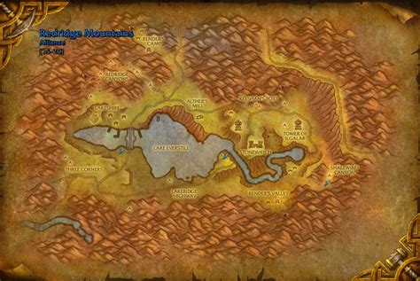 World Of Warcraft Map Eastern Kingdoms